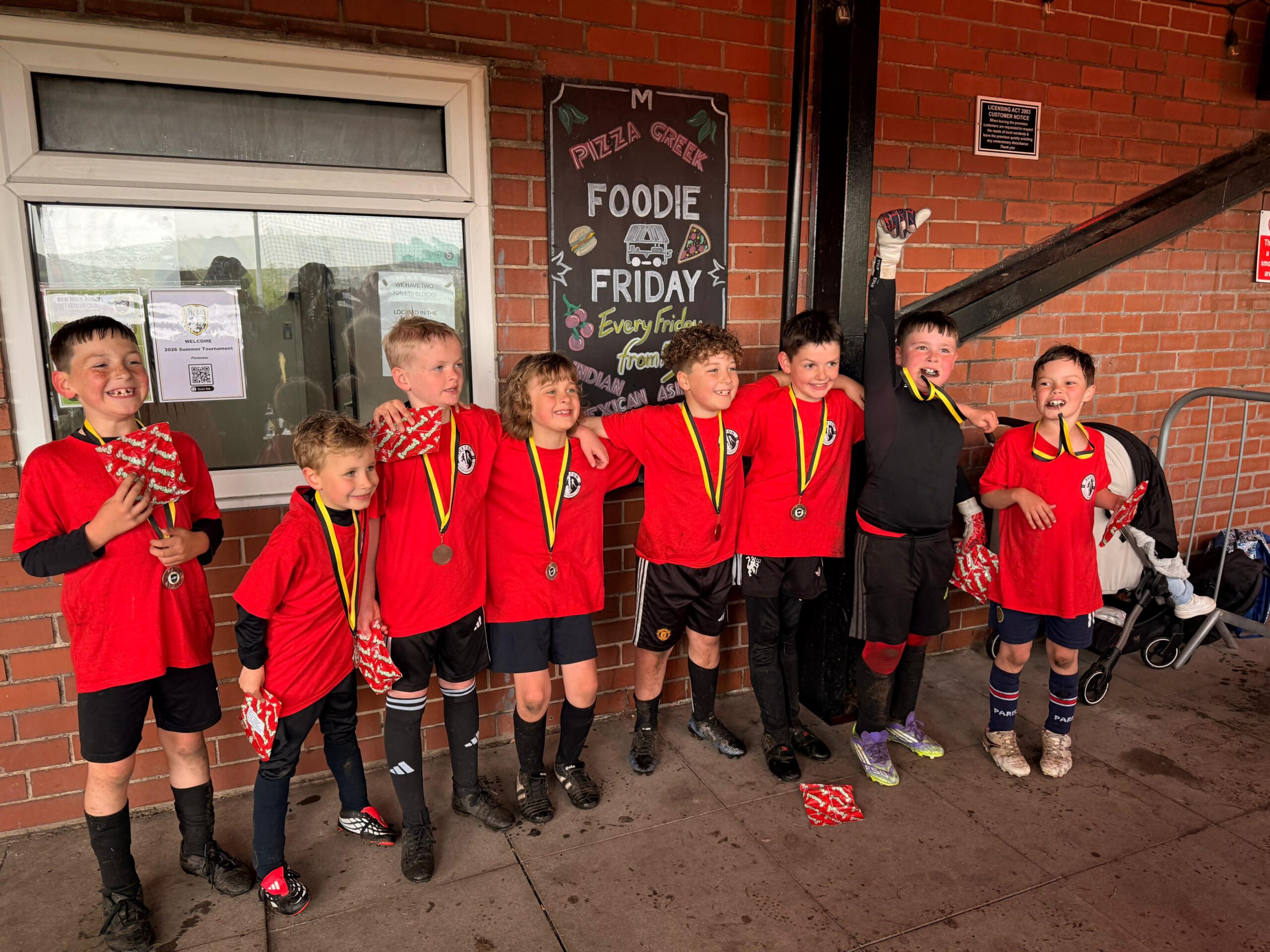 BJFC U8 boys first tournament